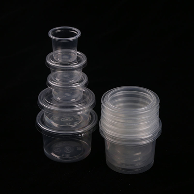 Nắp đậy Ly nhựa chia phần Jello Shot Cups để lấy mẫu nước sốt Snack