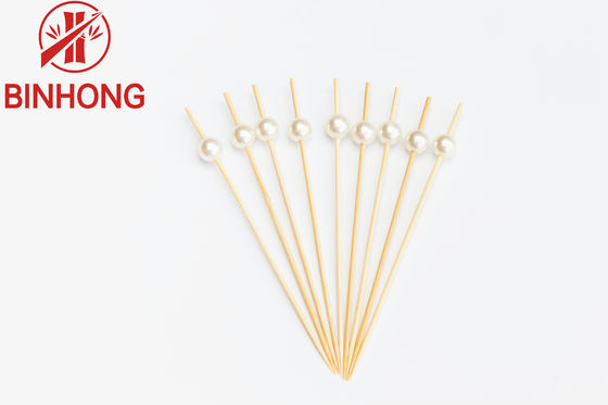 Có thể tùy chỉnh 0,065kg 12CM xiên thực phẩm bằng gỗ cho