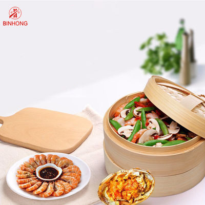 Rổ hấp tre hai tầng 16cm thân thiện với môi trường