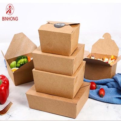 Giấy in có thể phân hủy sinh học Hộp mang đi dùng một lần 55oz