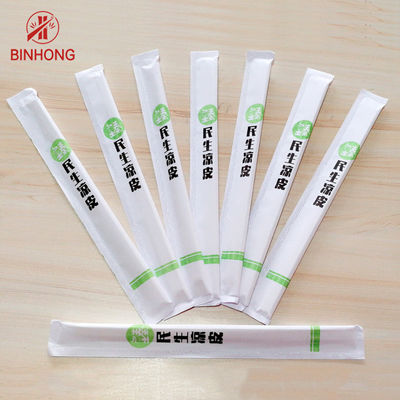 Natural Twins Đũa tre dùng một lần cho nhà hàng ， khách hàng in