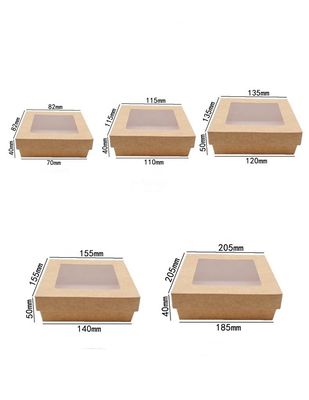 Thực phẩm dùng một lần tùy chỉnh Cấp bìa cứng Hộp giấy sóng Hamburger Bao bì