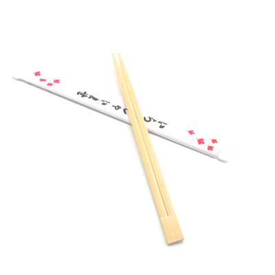 Eco Frindly Đũa tre tự nhiên Sushi Stick với gói giấy