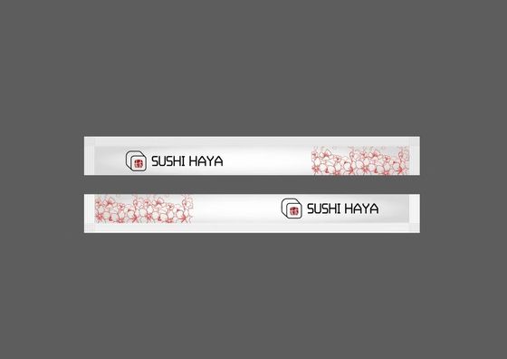 Con dấu nóng 23CM Twins Đũa dùng một lần được bọc trong giấy tráng