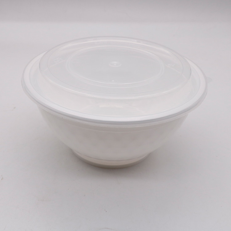 1050ml Dung tích lớn Pp đóng gói bằng nhựa dùng một lần Bát 1 Người mua