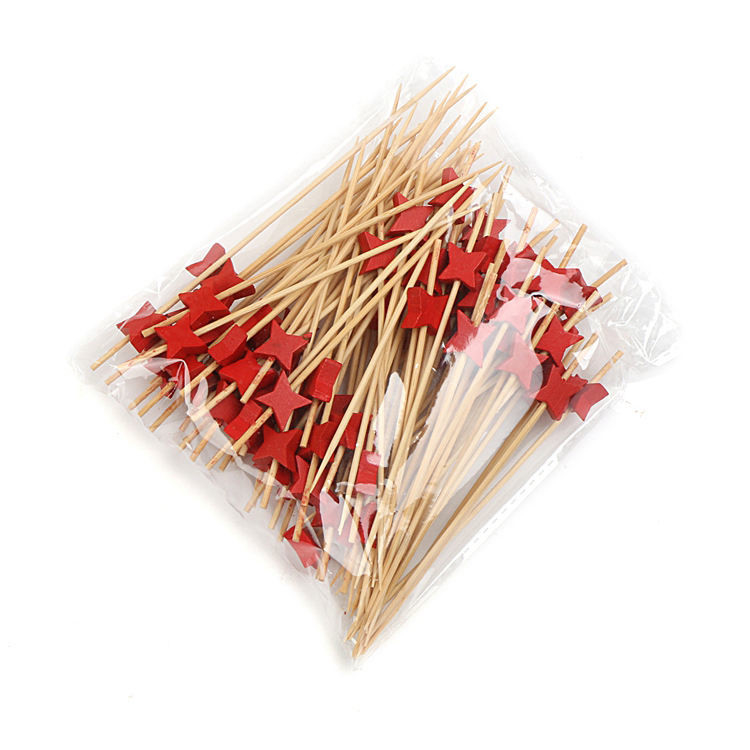 Phụ Kiện Bbq Xiên Tre Dài Que Tre Món Khai Vị Tăm Que