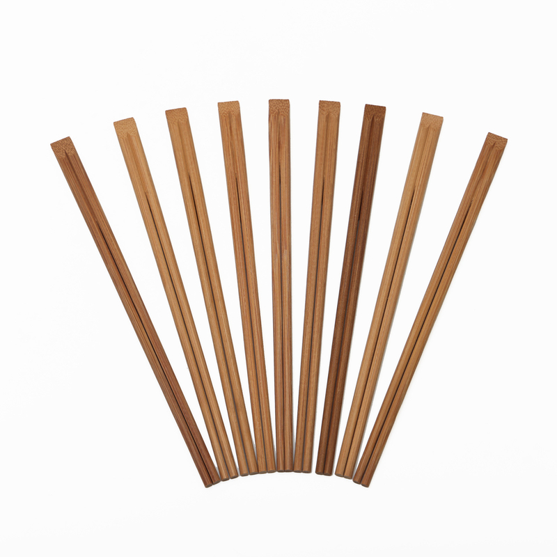 Đũa Tre Màu Nâu Hoặc Màu Than 21cm/24cm 4.8mm-5.0mm