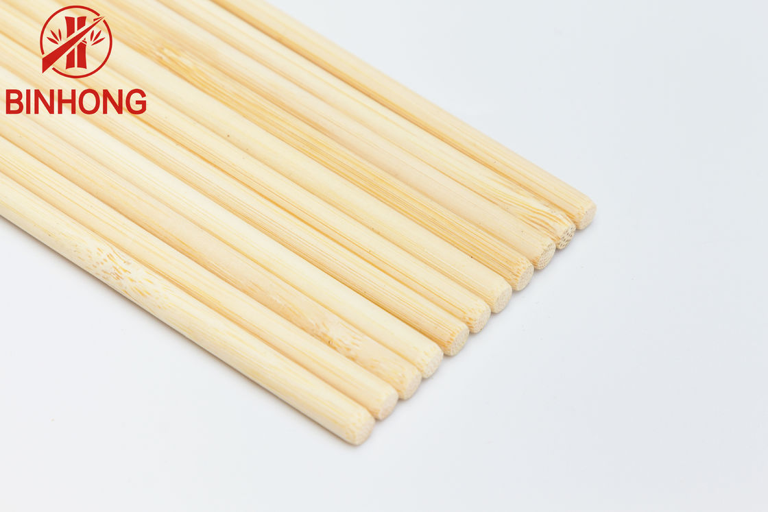 Chịu nhiệt Hình dạng tròn dùng một lần 30cm Xiên tre