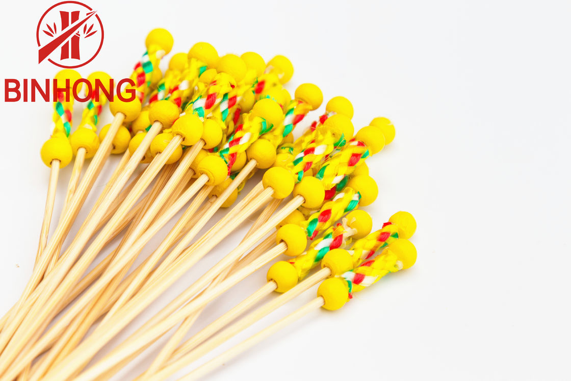 Trang trí tiệc 8cm Gậy thức ăn bằng tre cho đồ uống khai vị
