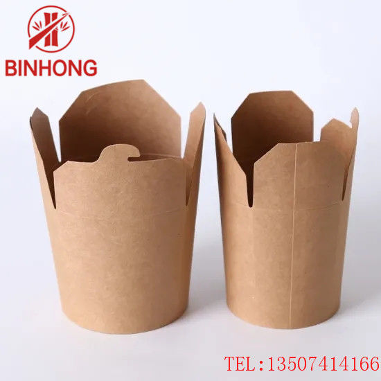 Bao bì thực phẩm tùy chỉnh Hộp đựng giấy dùng một lần bóng