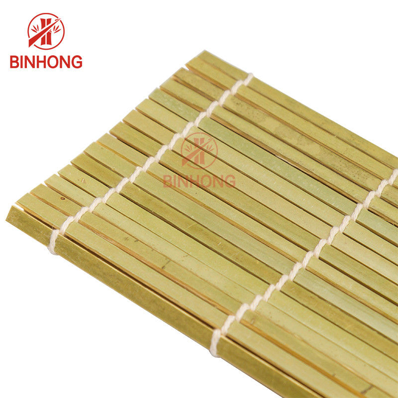 Làm thủ công Mao tre 24 * 24cm Sushi cuộn Mat