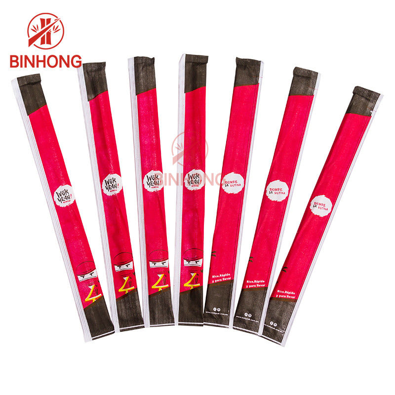 Đũa có biểu tượng tùy chỉnh bằng tre 23cm được quấn riêng