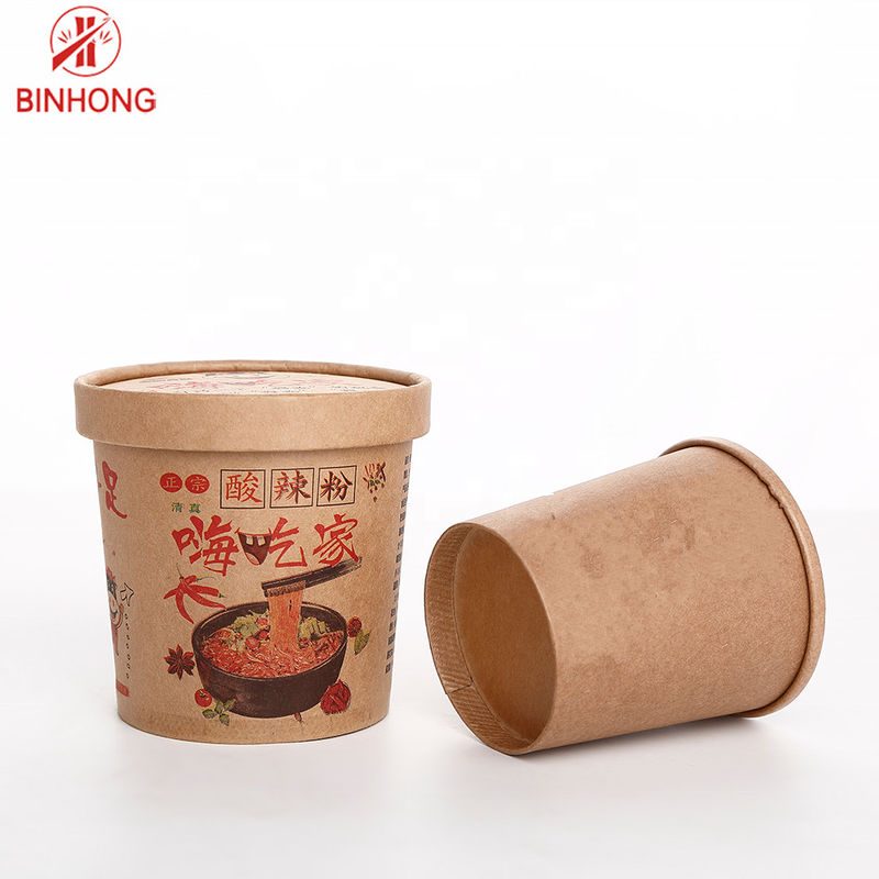 Hộp đựng giấy dùng một lần SGS tùy chỉnh cho súp nóng