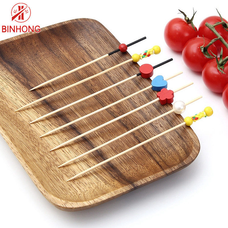 Bông hoa đầy màu sắc dùng một lần tăm xỉa răng 12CM