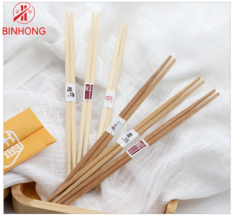 Thân thiện với môi trường Không có lỗ Đũa tre dùng một lần 24cm / Đũa sushi