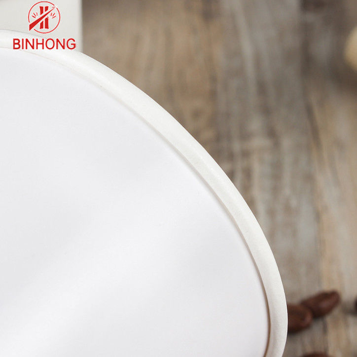 Logo tùy chỉnh được in màu 8 Oz Hộp đựng cốc giấy dùng một lần