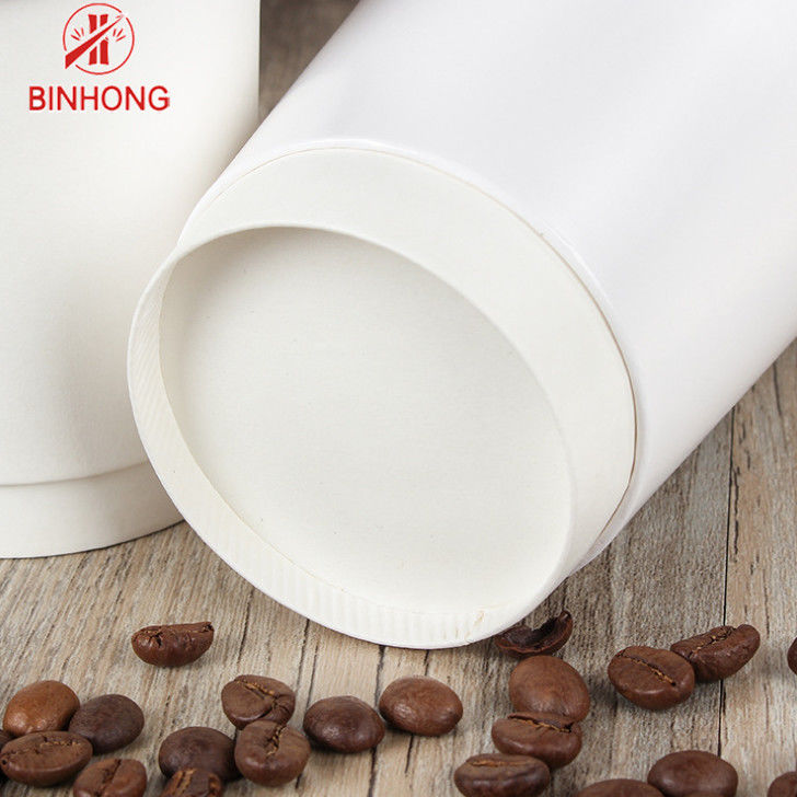Logo tùy chỉnh được in màu 8 Oz Hộp đựng cốc giấy dùng một lần