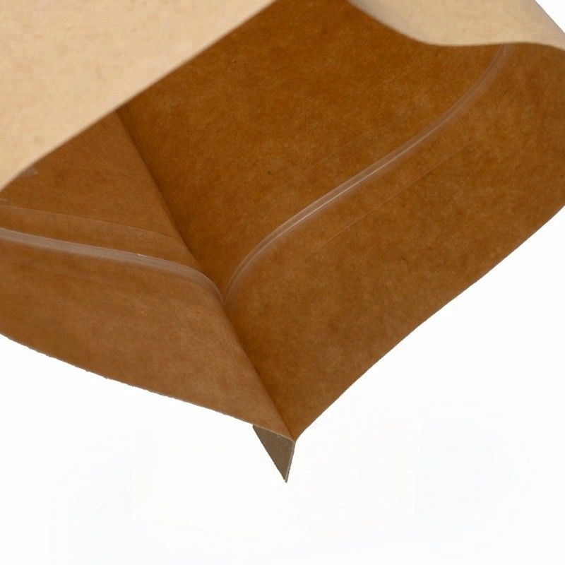 Túi giấy Kraft có khóa Zip Lock ISO9001