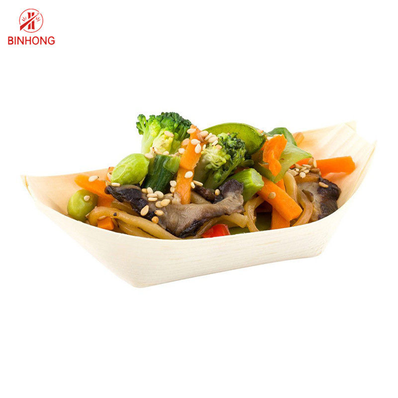 Thuyền gỗ Sushi 3,5 inch dùng một lần