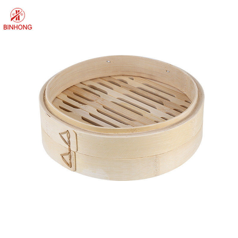 Rổ hấp tre hai tầng 16cm thân thiện với môi trường
