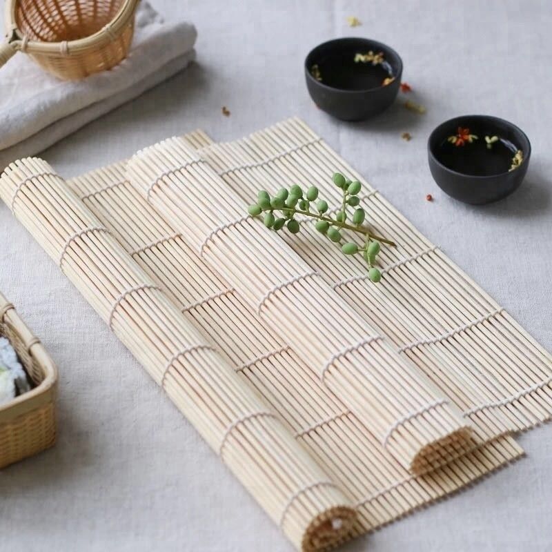 Màu sắc tự nhiên bền màu 27cm Tre cán thảm