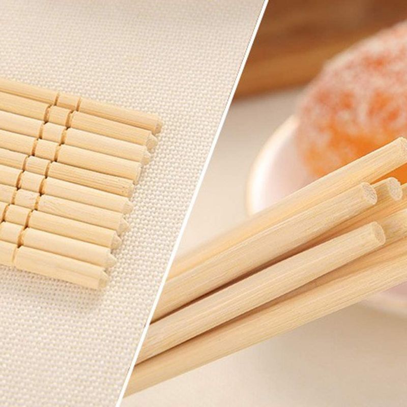 Đũa có biểu tượng tùy chỉnh bằng tre tự nhiên 5.0mm * 20cm