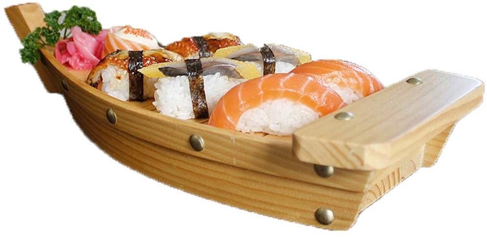 Khay thuyền Sushi hai lớp 24,5 * 11,5cm cho nhà hàng