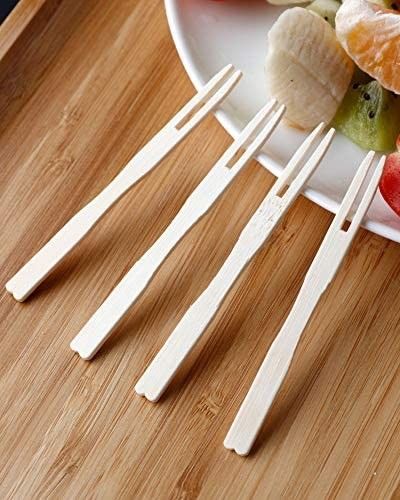 Thanh xiên trái cây 3,5 inch được tẩy trắng