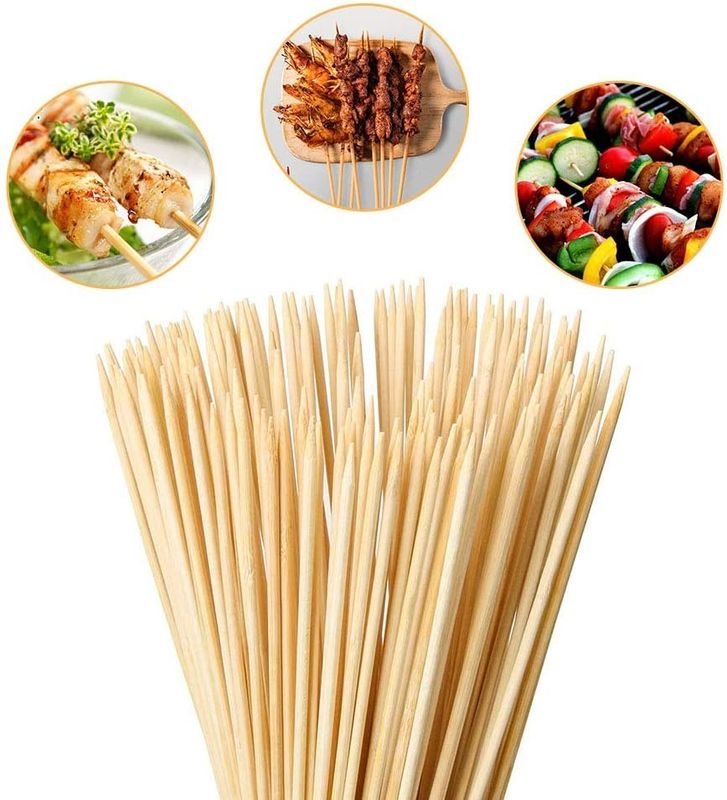 Xiên nướng BBQ phẳng 4mm tự nhiên