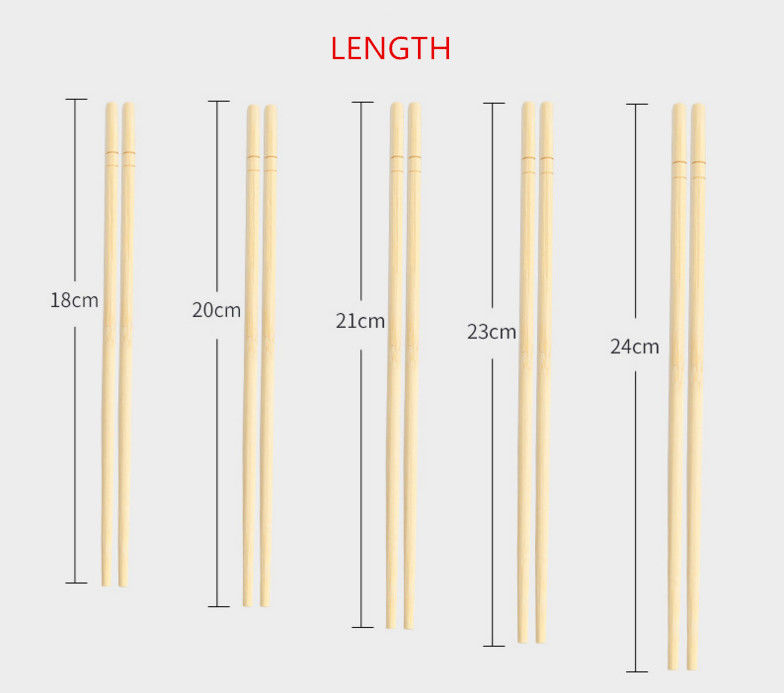 Đũa tre dùng một lần SGS 23cm cho khách sạn