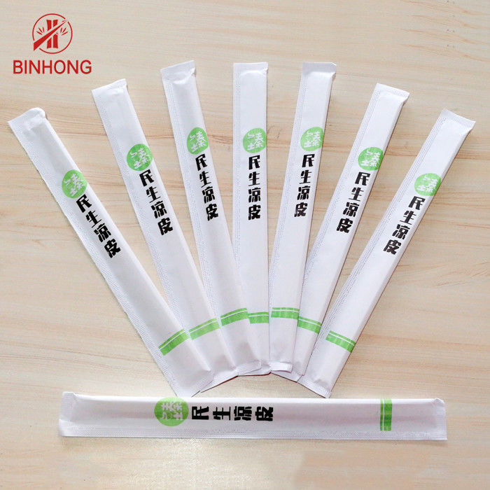 Natural Twins Đũa tre dùng một lần cho nhà hàng ， khách hàng in