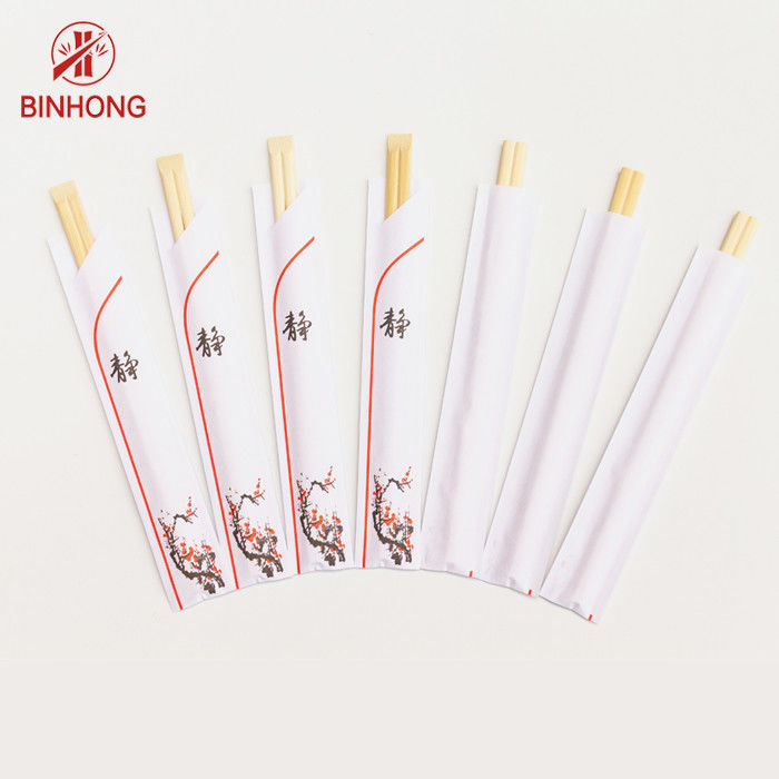 Đũa in tùy chỉnh bằng gỗ dùng một lần / tái sử dụng chất lượng cao