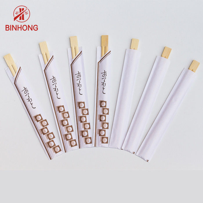 Độ dày 4,8mm Đũa tre Nhật Bản dùng một lần cho vệ sinh