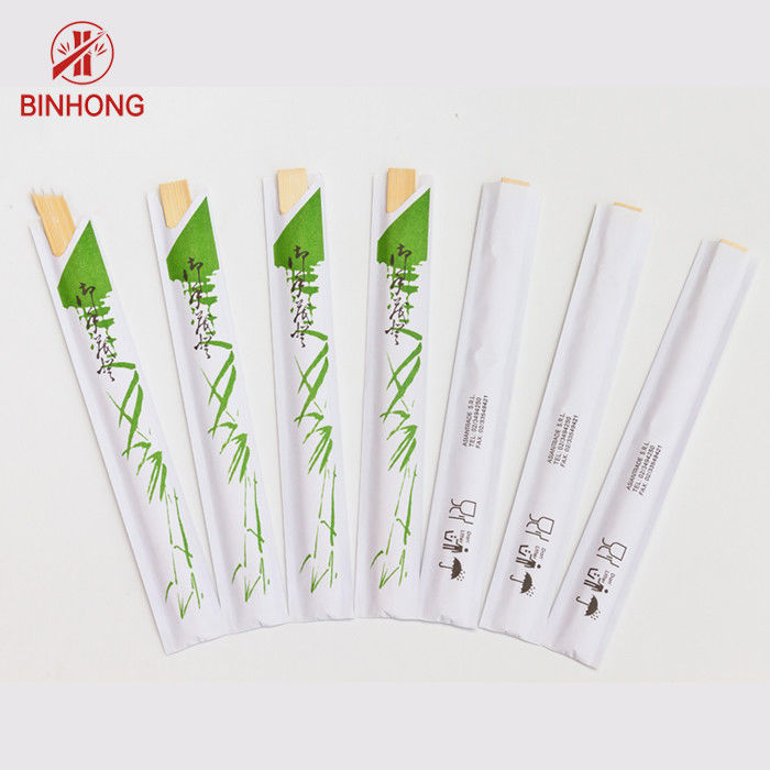 Độ dày 4,8mm Đũa tre Nhật Bản dùng một lần cho vệ sinh