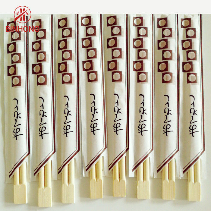 Tensoge Đũa tre Trung Quốc cho nhà hàng ， bọc giấy nửa