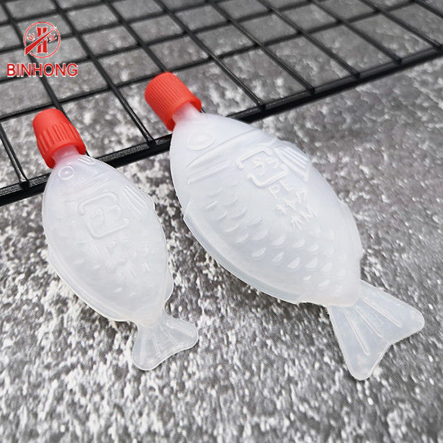 Dịch vụ ăn uống Takeaway Nước tương nhựa dùng một lần Chai 1,5 2 oz
