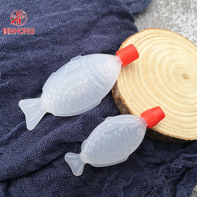 Dịch vụ ăn uống Takeaway Nước tương nhựa dùng một lần Chai 1,5 2 oz