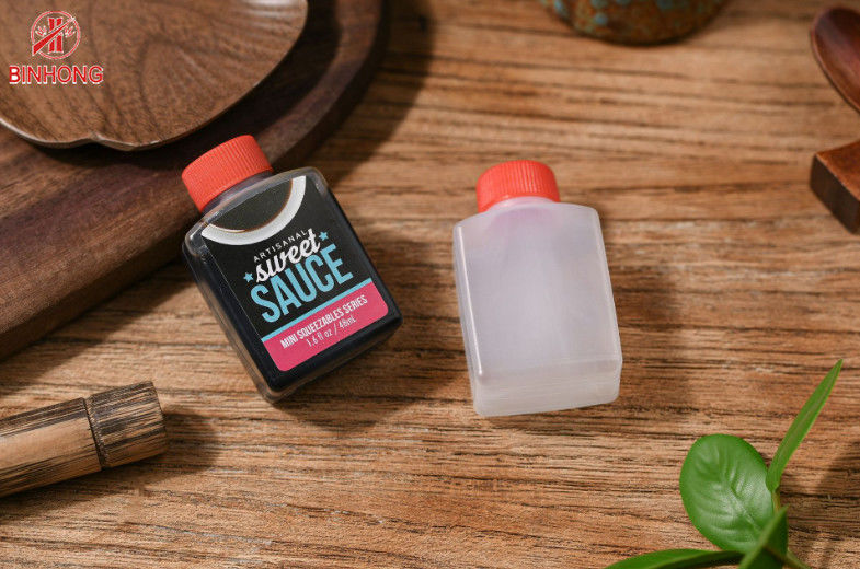 Thực phẩm dùng một lần Chai nước tương PE 6ml 15ml 30ml