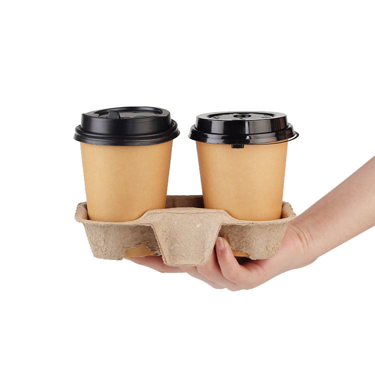 350g Kraft Single Double Cup Giá đỡ Tách cà phê Takeaway