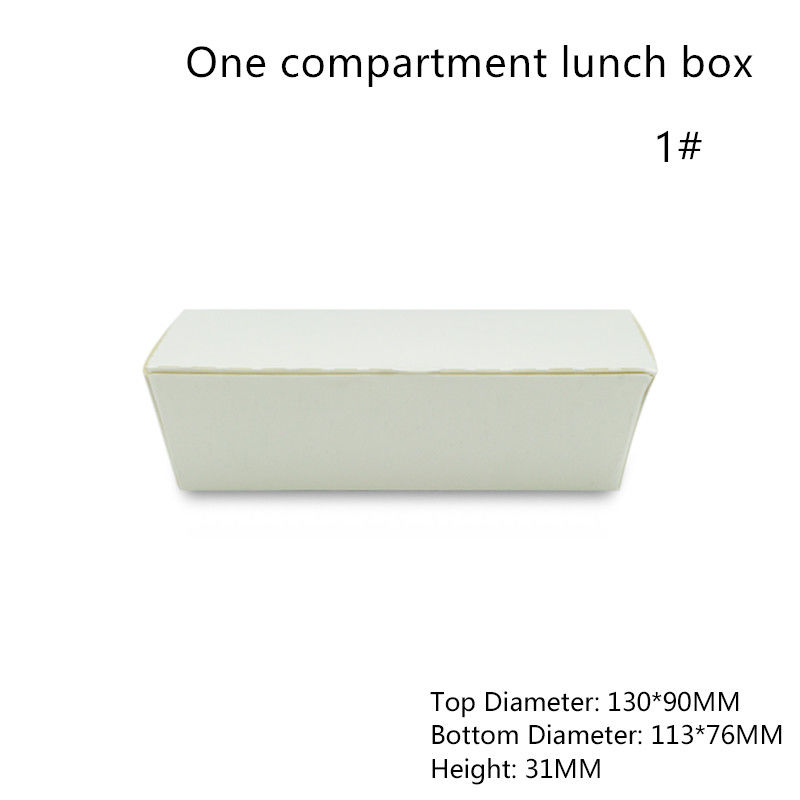 Hộp đựng hộp Bento dùng một lần có thể dùng một lần ngăn Microwavable