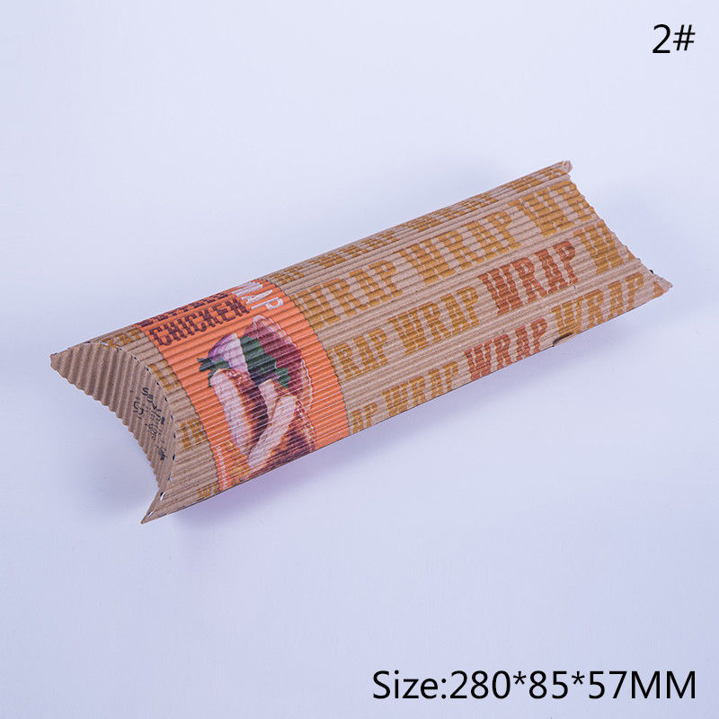 Túi bao bì bánh mì nướng bằng giấy Kraft có thể uốn được với cửa sổ