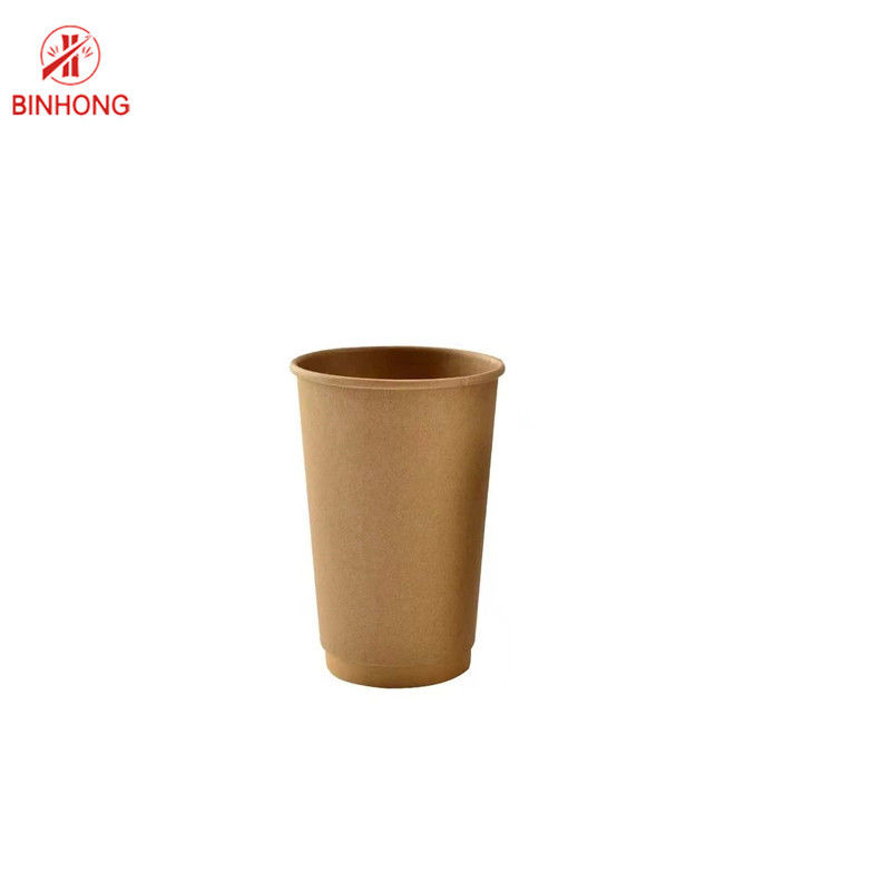 Tách cà phê giấy Kraft tráng PE 300gsm Không chứa BPA