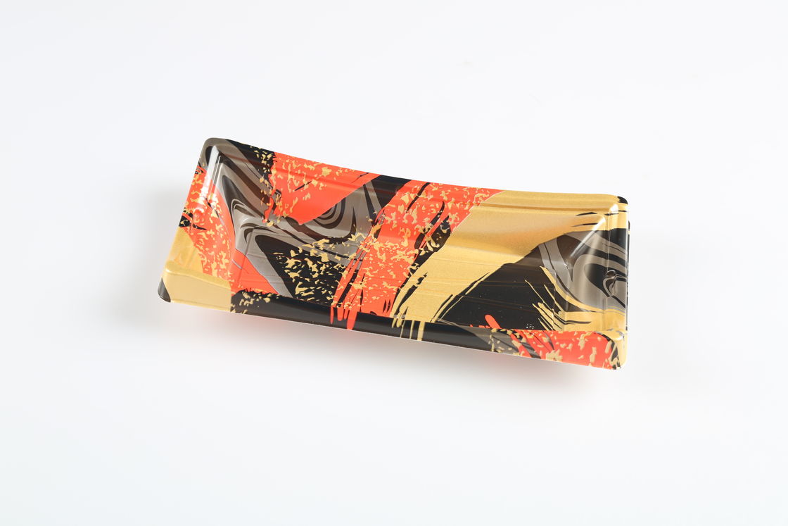 Sushi Tray Nhà hàng dùng một lần PP bánh salad trái cây nhựa bao bì thực phẩm hộp chứa