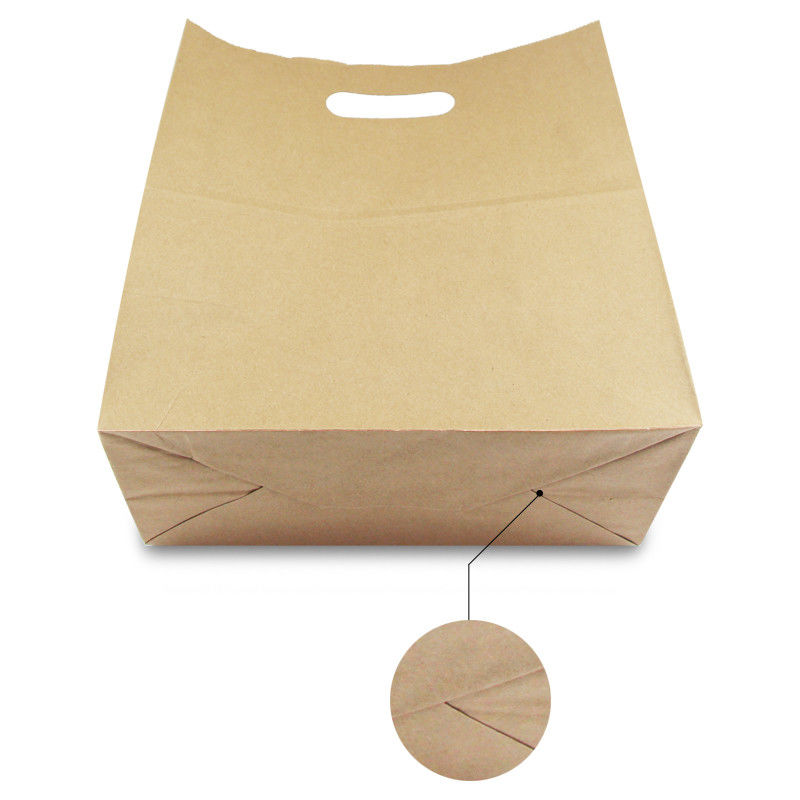 Túi giấy Kraft 80gsm 100gsm 120gsm với tay cầm cắt bế