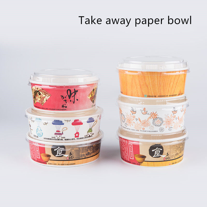Giấy PE tráng 240gsm chống dầu mỡ Bát thức ăn nhanh