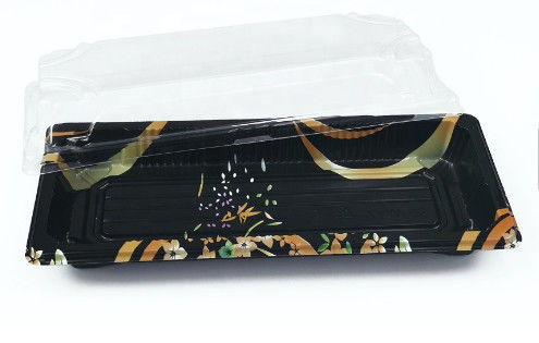Hộp đựng Sushi bằng nhựa PS dùng một lần có thể xếp chồng lên nhau