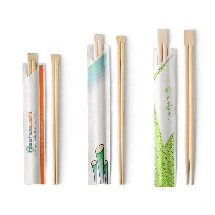 Đũa ăn tròn dùng một lần Tensoge Twin Bamboo One Off Sushi Chopstick