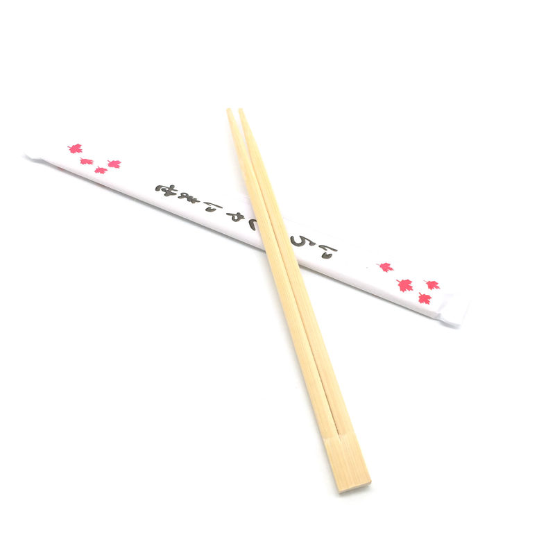 Eco Frindly Đũa tre tự nhiên Sushi Stick với gói giấy
