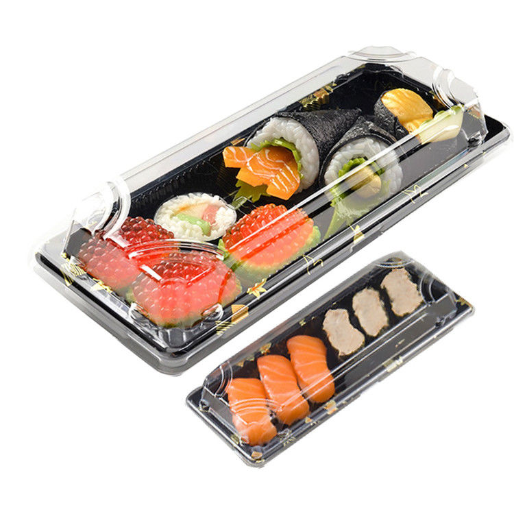 Khối đóng gói sushi Thả ra thực phẩm Thẻ dùng một lần mang theo Thang lưu trữ