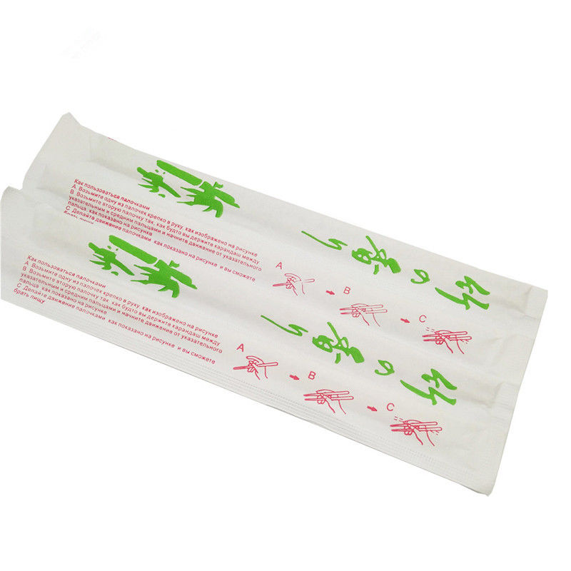 Chiều dài 21cm 23cm 24cm Đũa tre dùng một lần với bao bì giấy